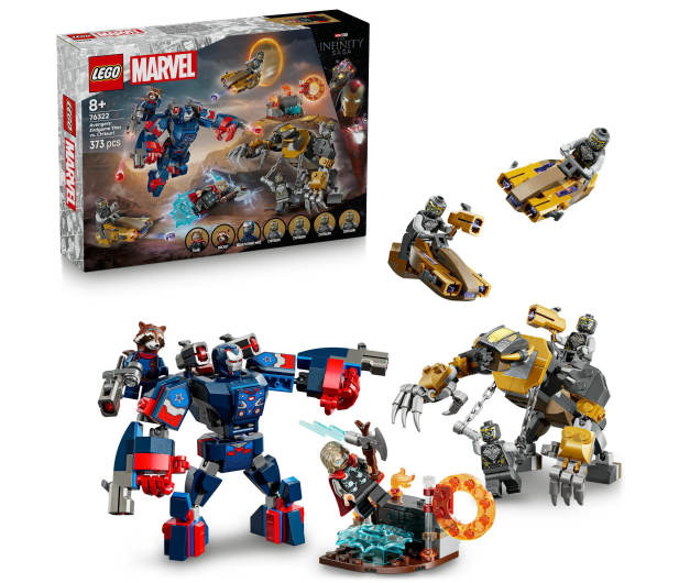 LEGO Marvel Avengers: Koniec gry Thor kontra Chitauri 76322 - 1331728 - zdjęcie